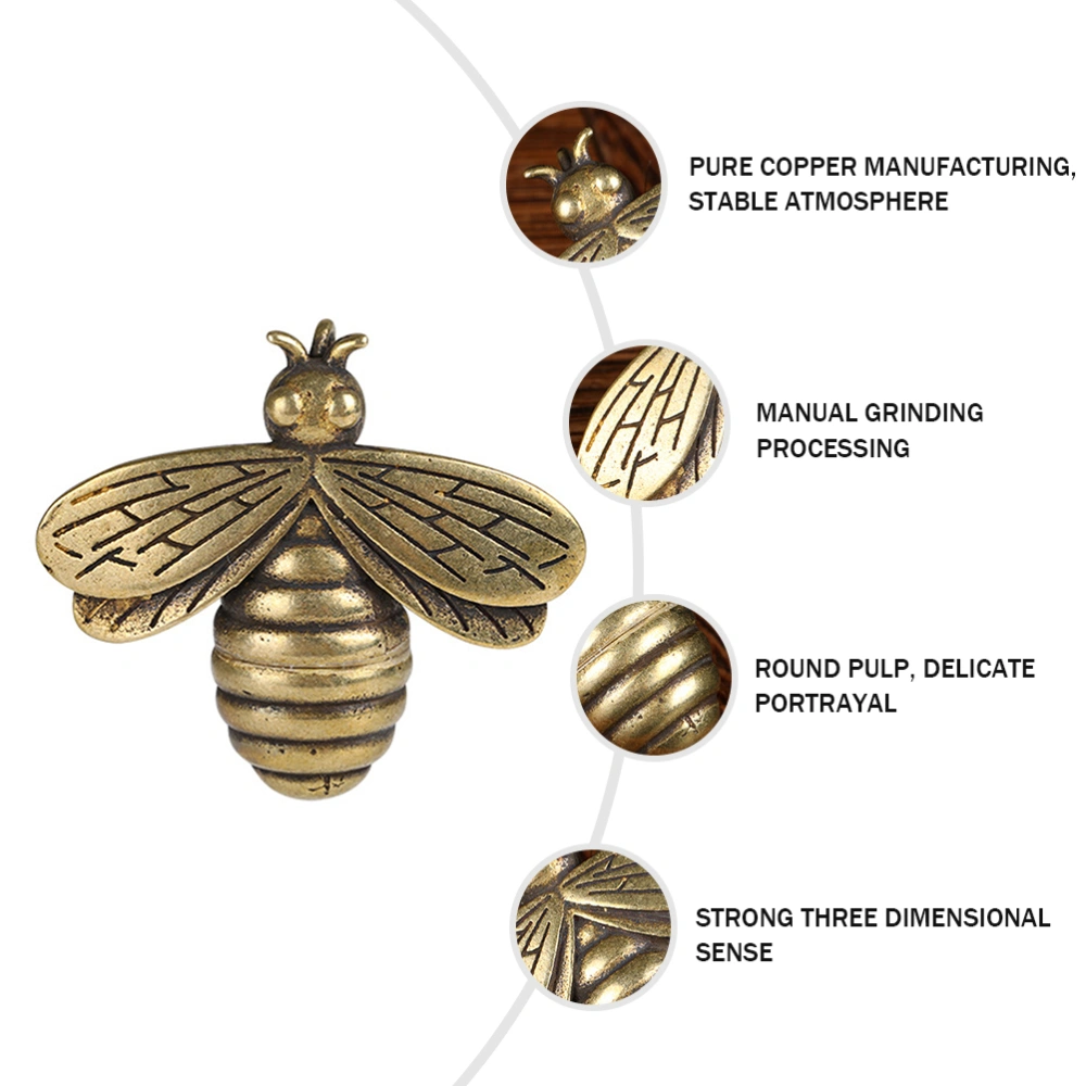 Brass Bee Charm Premium Special Hanging Charm Pendant for Keychain Decoration