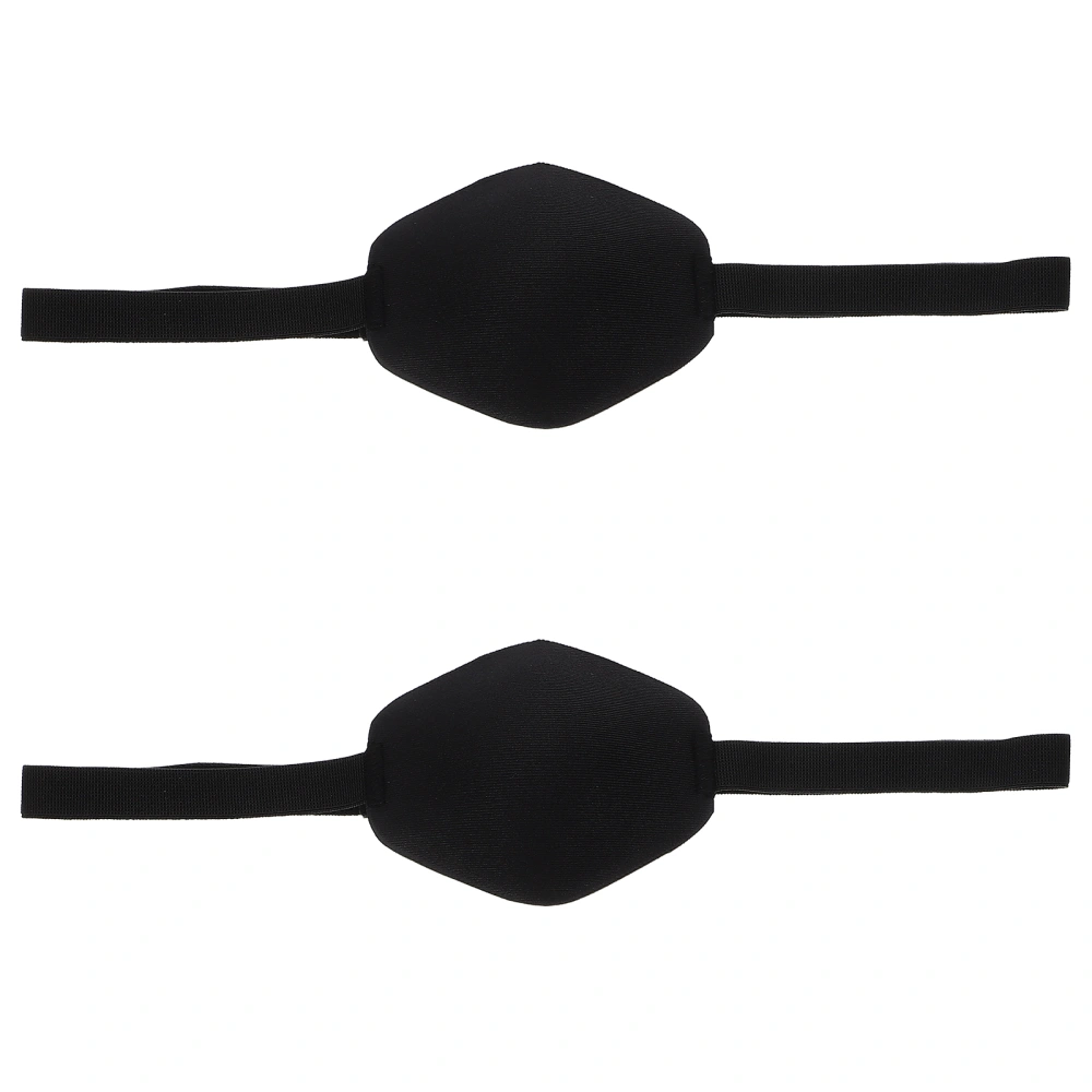 2Pcs Cosplay Eye Patches Decorative Costume Props Party Pirate Costume Masquerade Pirate Dress