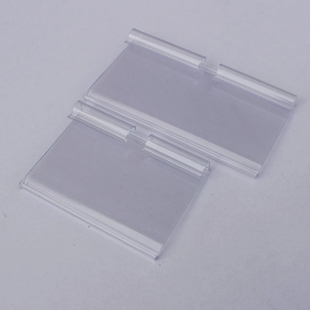 36Pcs 4.2x8cm PVC Price Tags Premium PVC Price Tag for Supermarket Mall Shop Store