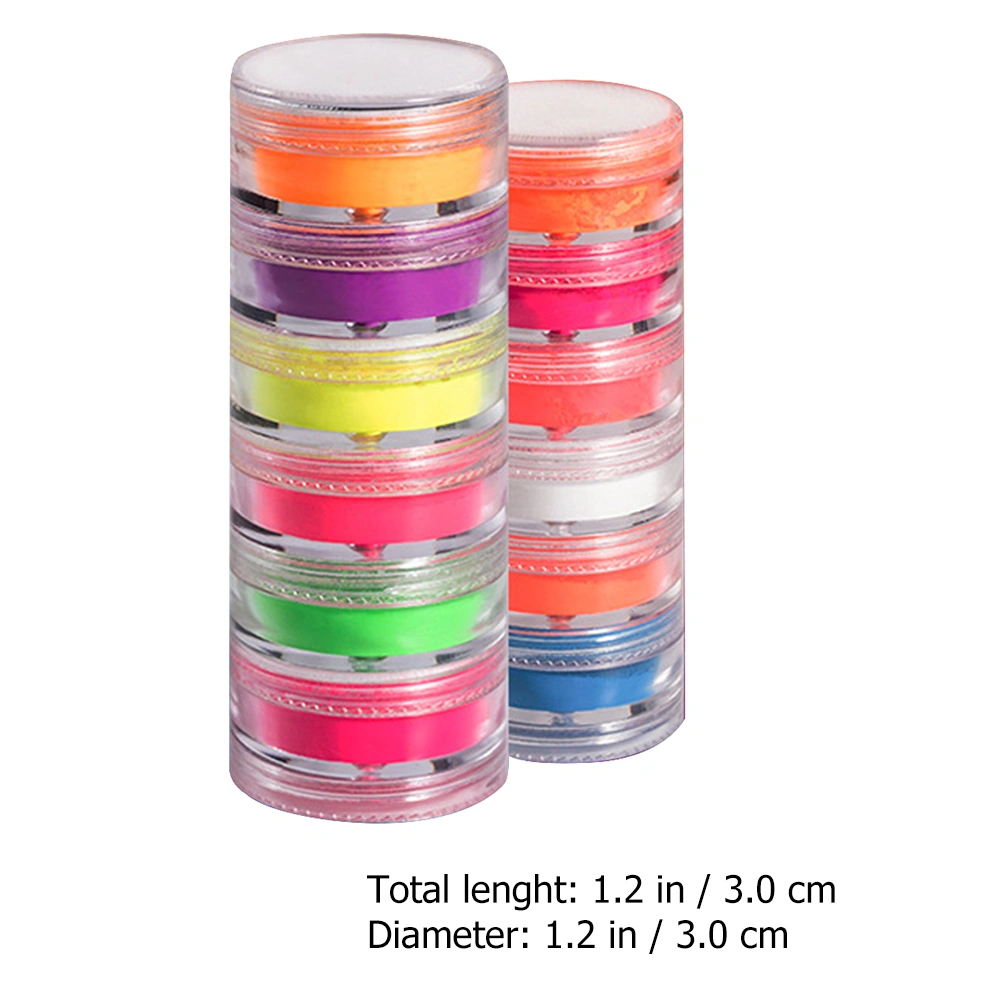 12 Boxes Nail Acrylic Powder Candy Colors Acrylic Nail Art Tips UV Gel Powder