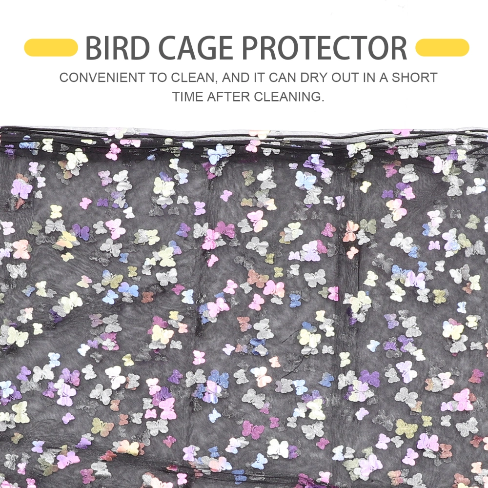 Bird Cage Cover Mesh Parrot Cage Cover Protective Bird Cage Cover Bird Cage Protector