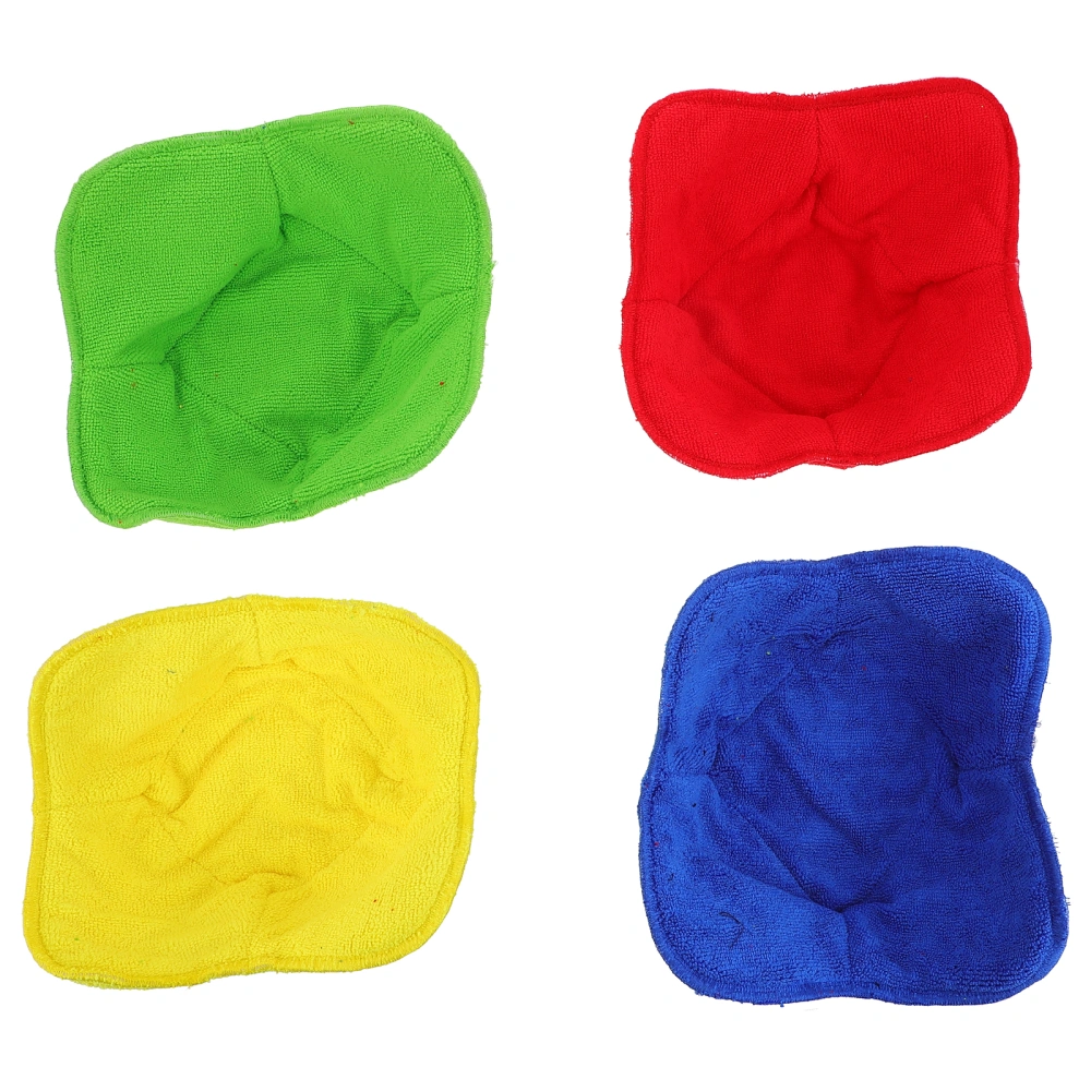 4Pcs Durable Kitchen Pot Mats Heat-resistant Decorative Cloth Bowl Pads