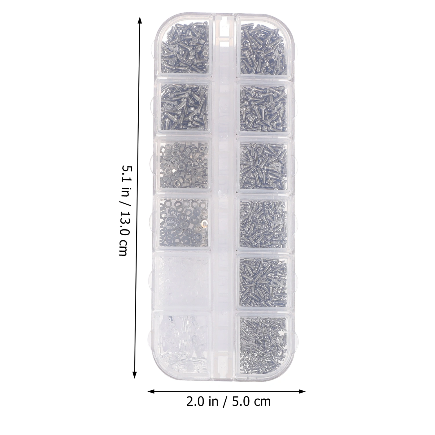 1100pcs/Box Glasses Screws Glasses Repair Tool Eyeglasses Repair Kit for Glasses