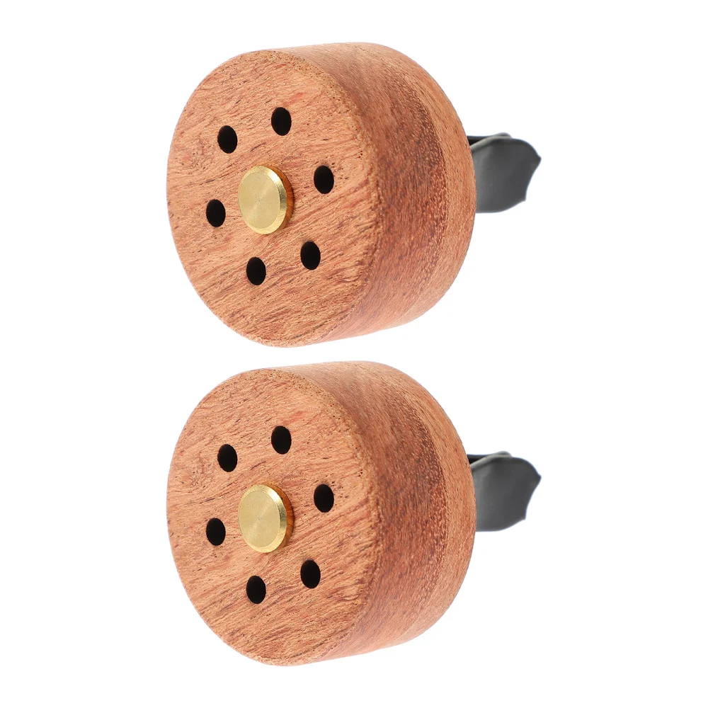 2pcs Car Perfume Diffuser Aroma Essential Oil Diffuser Adornment for Desktop