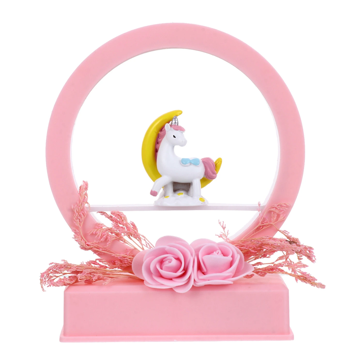1pc Night Lamp Adornment Unicorn Night Light Ornament Decor Lamp for Home