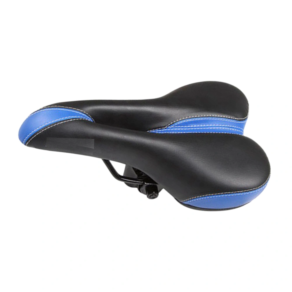 Bike Saddle Mountain Bike Seat Comfortable MTB Saddle Road Mountain Sports Cushion Cycling Seat Cushion Pad Blue