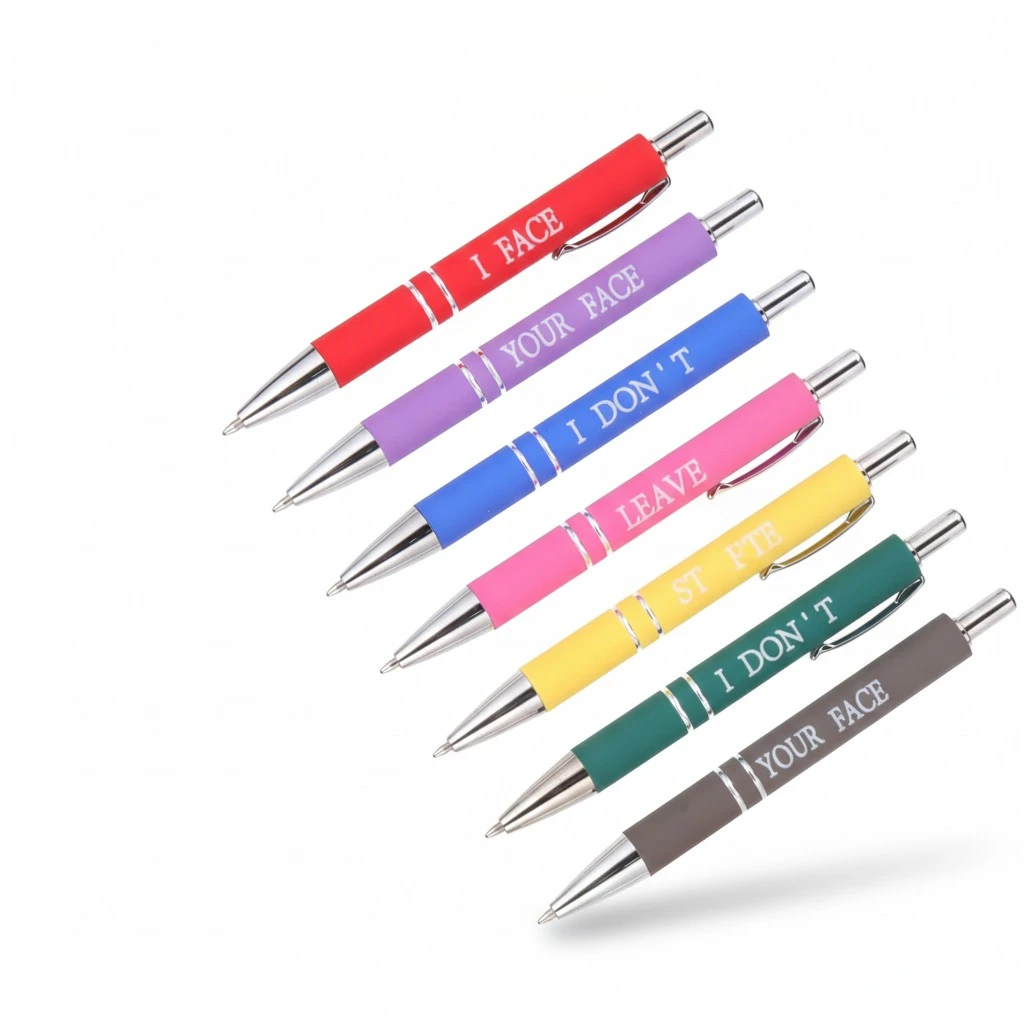 10Pcs Portable Writing Pens Multi-function Inspiring Pens Household Fun Pens Office Accessory