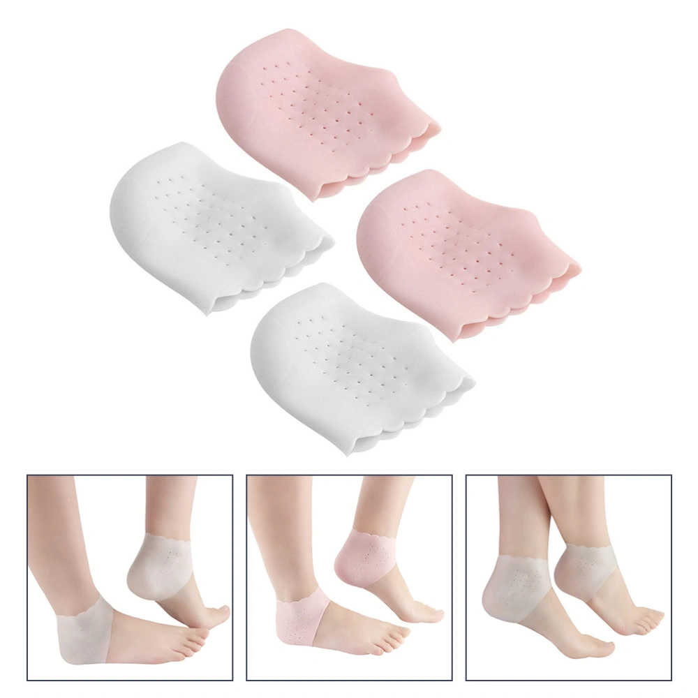 2 Pairs Heel Cups Heel Pain Relief Support Protectors Heel Cushion Pads