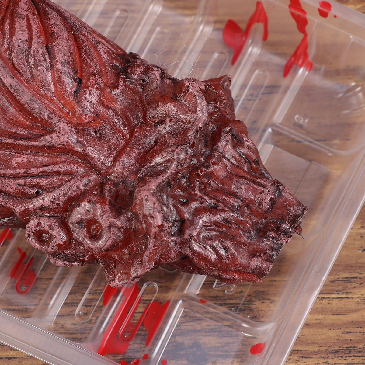 Halloween Decoration Props Scary Bloody Simulation Human Organ Realistic Organ Prank Prop Party Haunted House Decorations Terror Atmosphere Props (Heart Lunch Box)
