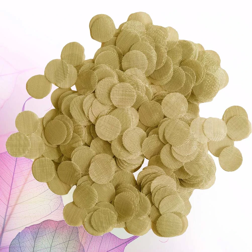 200pcs Pipe Cleaners and Pipe Screens Tobacco Pipe Cotton Cleaning Rod Cigarette Pipe Cleaner Smoking Metal Screens (White Pipe Cleaners and Golden Pipe Screens)