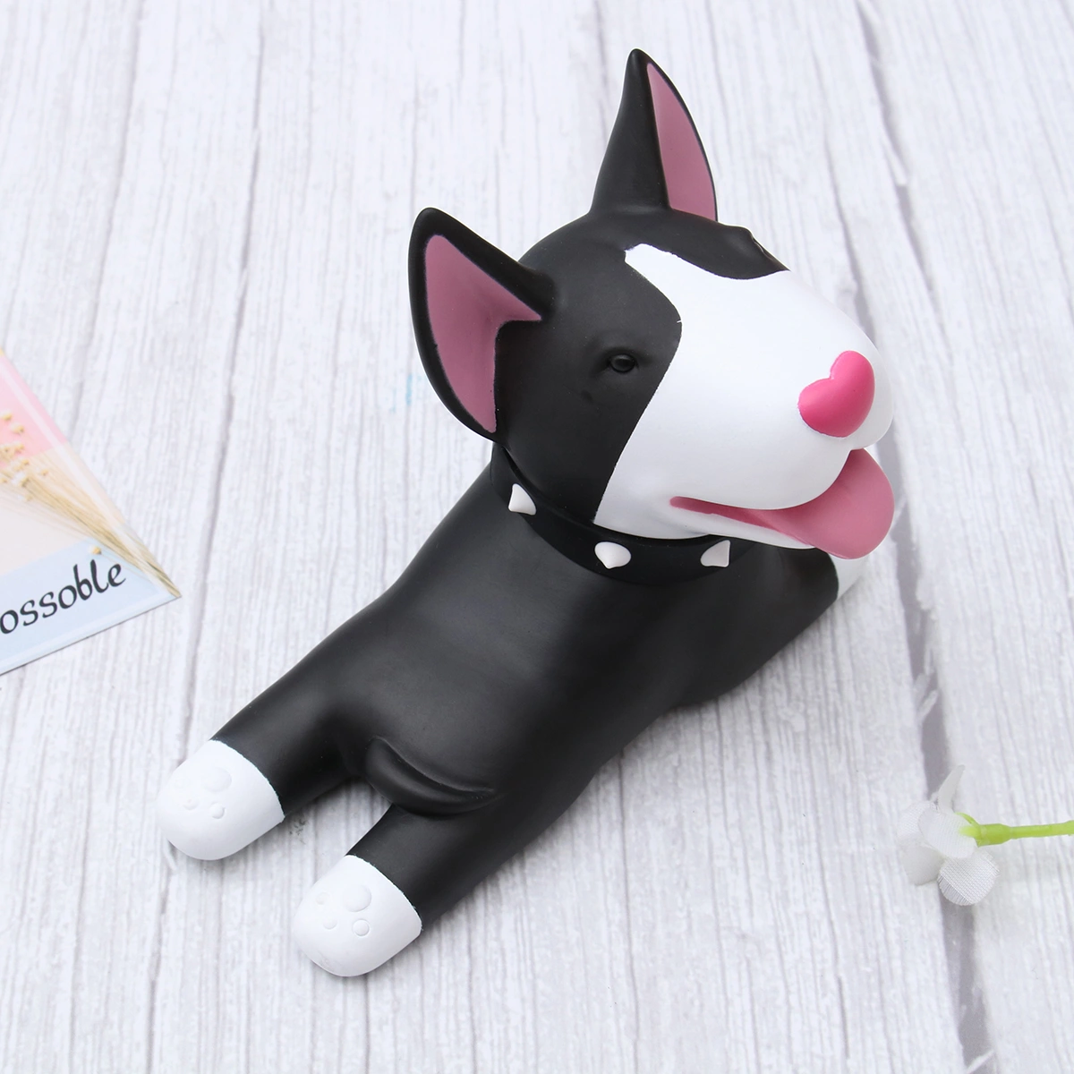 Dog Door Stopper Resistant Non Scratching Finger Protector for Home (Black)
