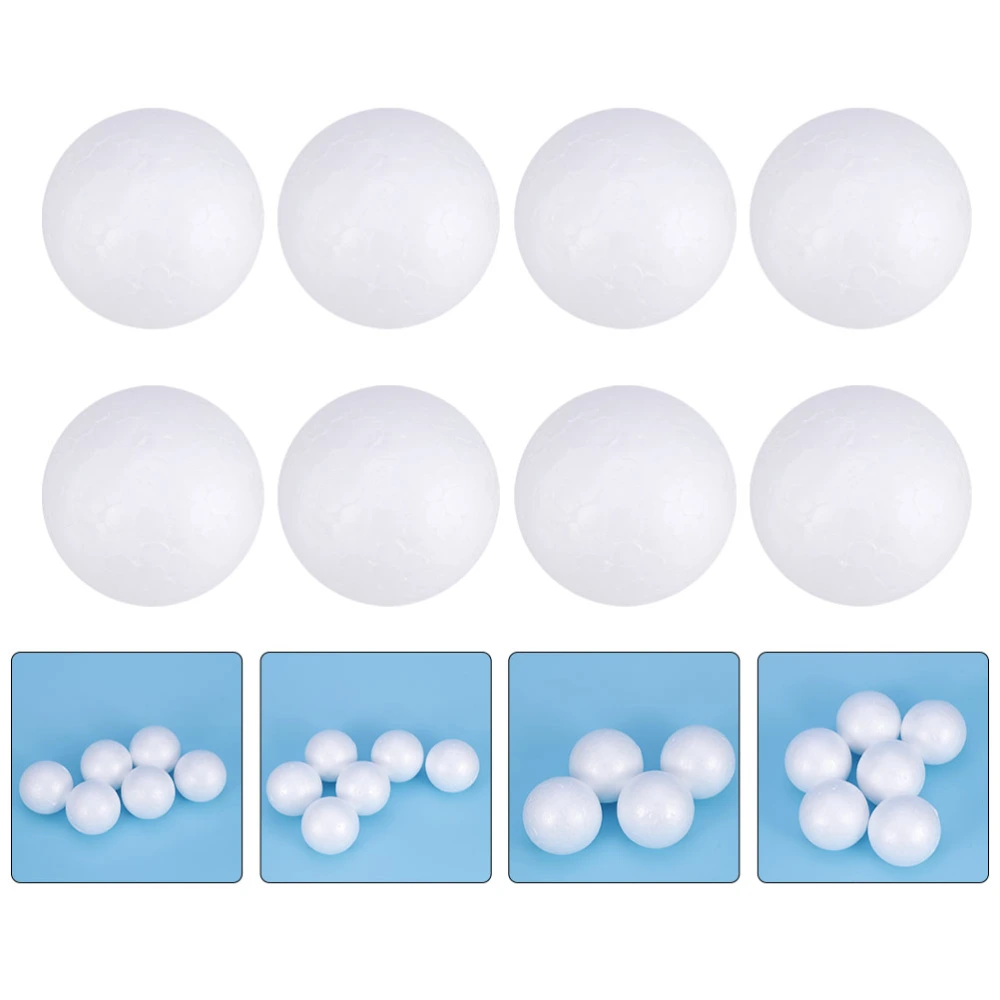 Funny DIY Easter Eggs Blank Bubble Round Balls Ornaments Painting Materials