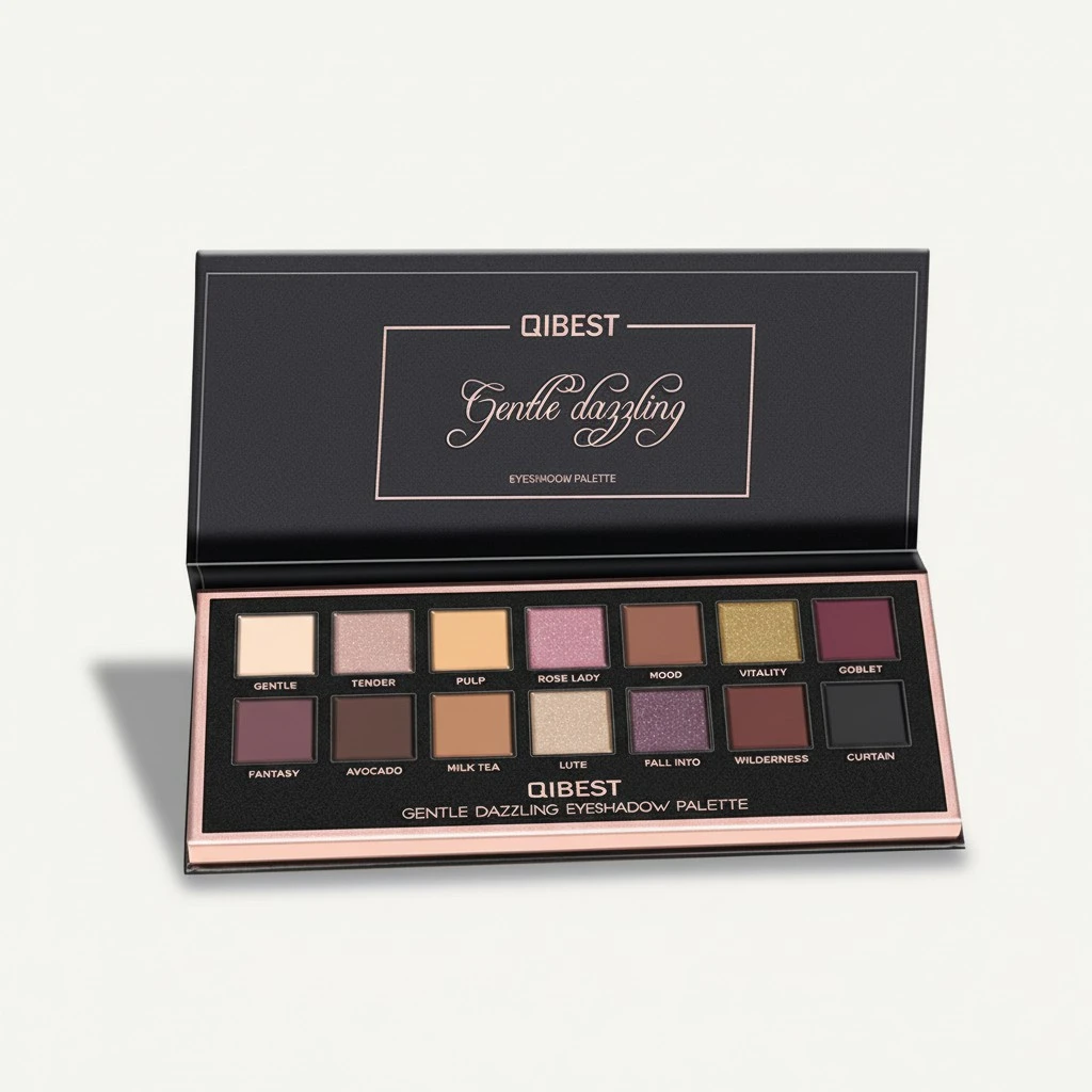 Women Eyeshadow 14 Colors Eye Shadow Powder Pearlescent Matte Make Up Waterproof Eye Shadow Cosmetics