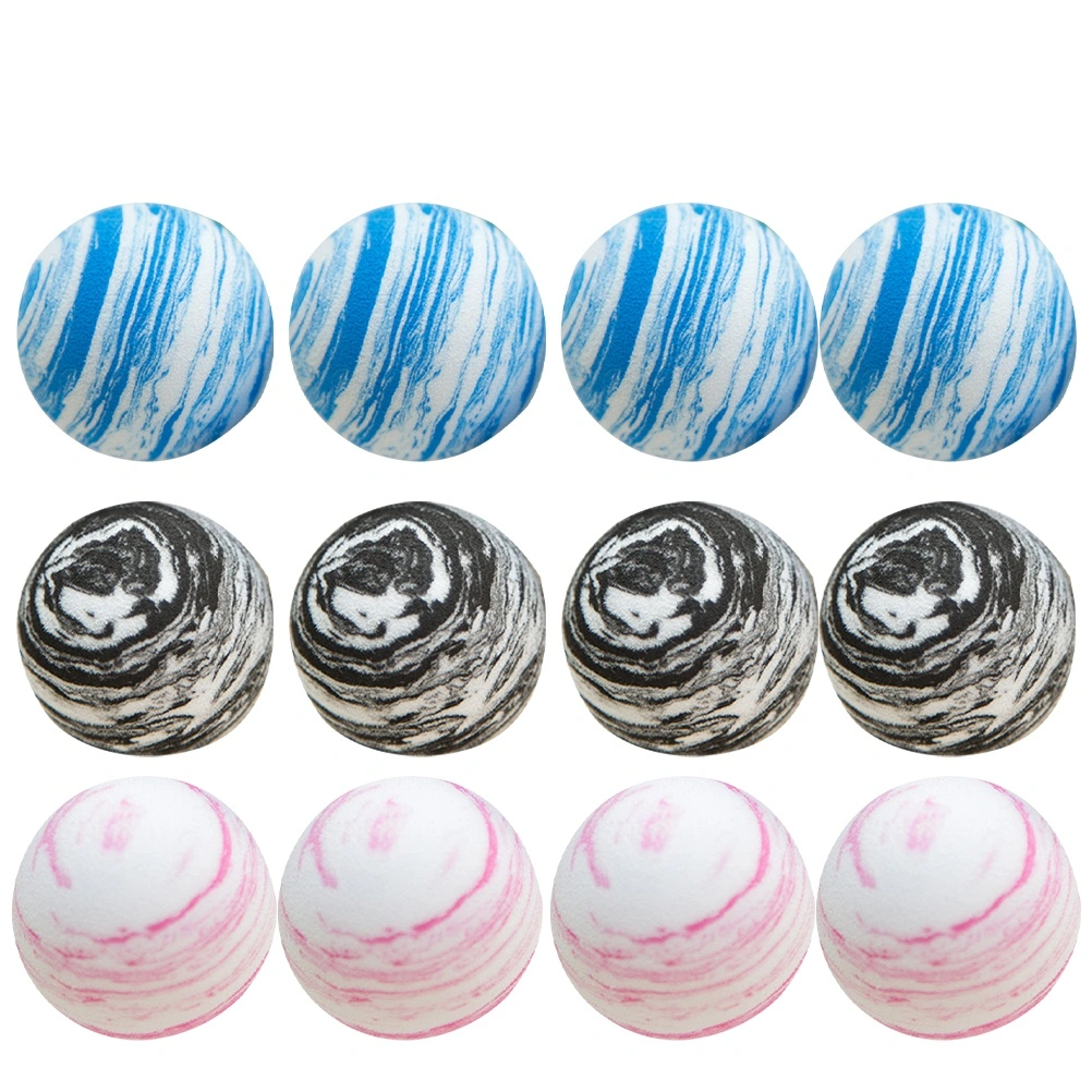 12pcs Planet Balls Indoor Practice Balls Training Ball Funny Playing Ball (Pink, Blue, Black, 4pcs/Each)