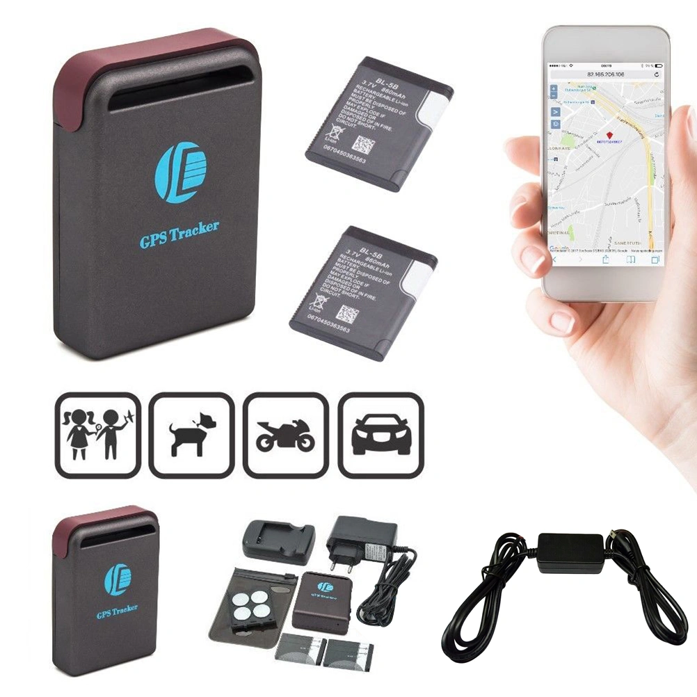 Real Time Car GSM GPRS System Vehicle Tracking Device and Car Locator with EU Plug