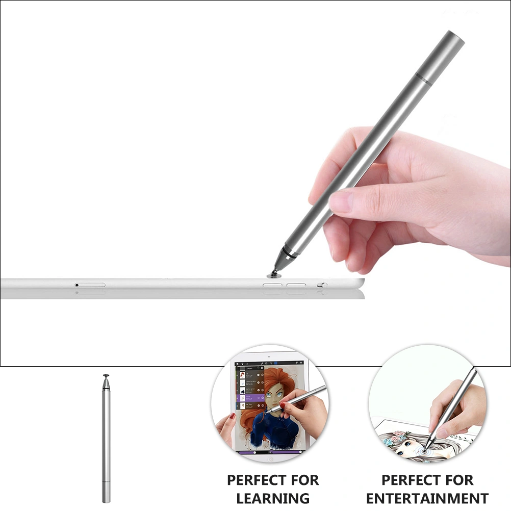 Metal Disc Stylus Pen High Sensitive Precise Touch Screen Pencil for Tablet