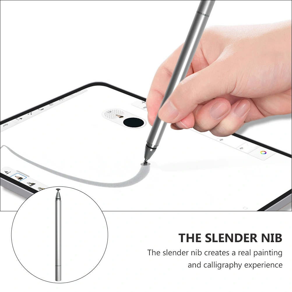 Metal Disc Stylus Pen High Sensitive Precise Touch Screen Pencil for Tablet