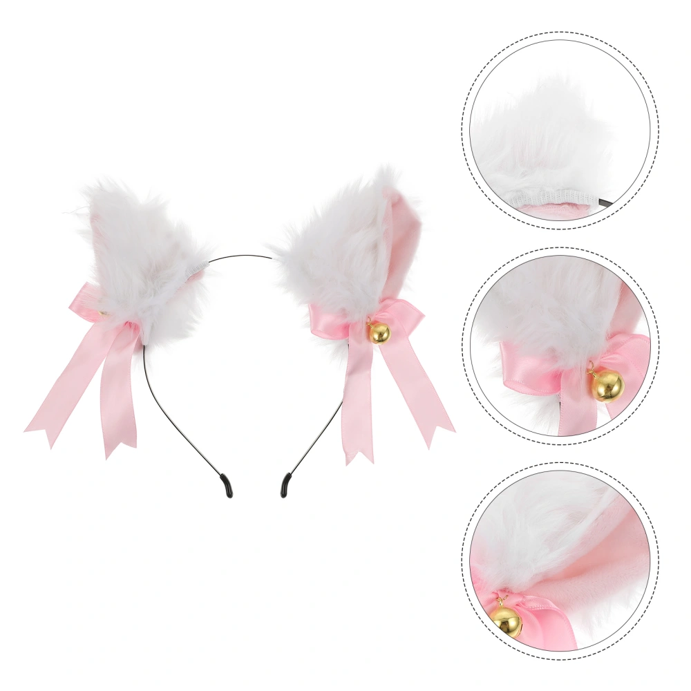 1 Pc Foxes Ear Shaped Hair Hoops Plush Headband Lovely Cosplay Hair Accessories