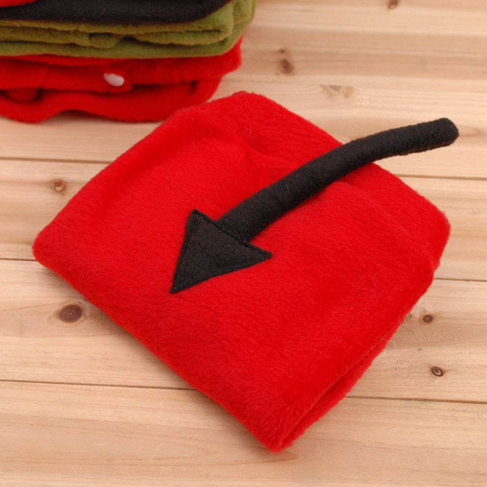 1pc Halloween Devil Pet Clothes Winter Clothes Casual Costume Pet Supplies