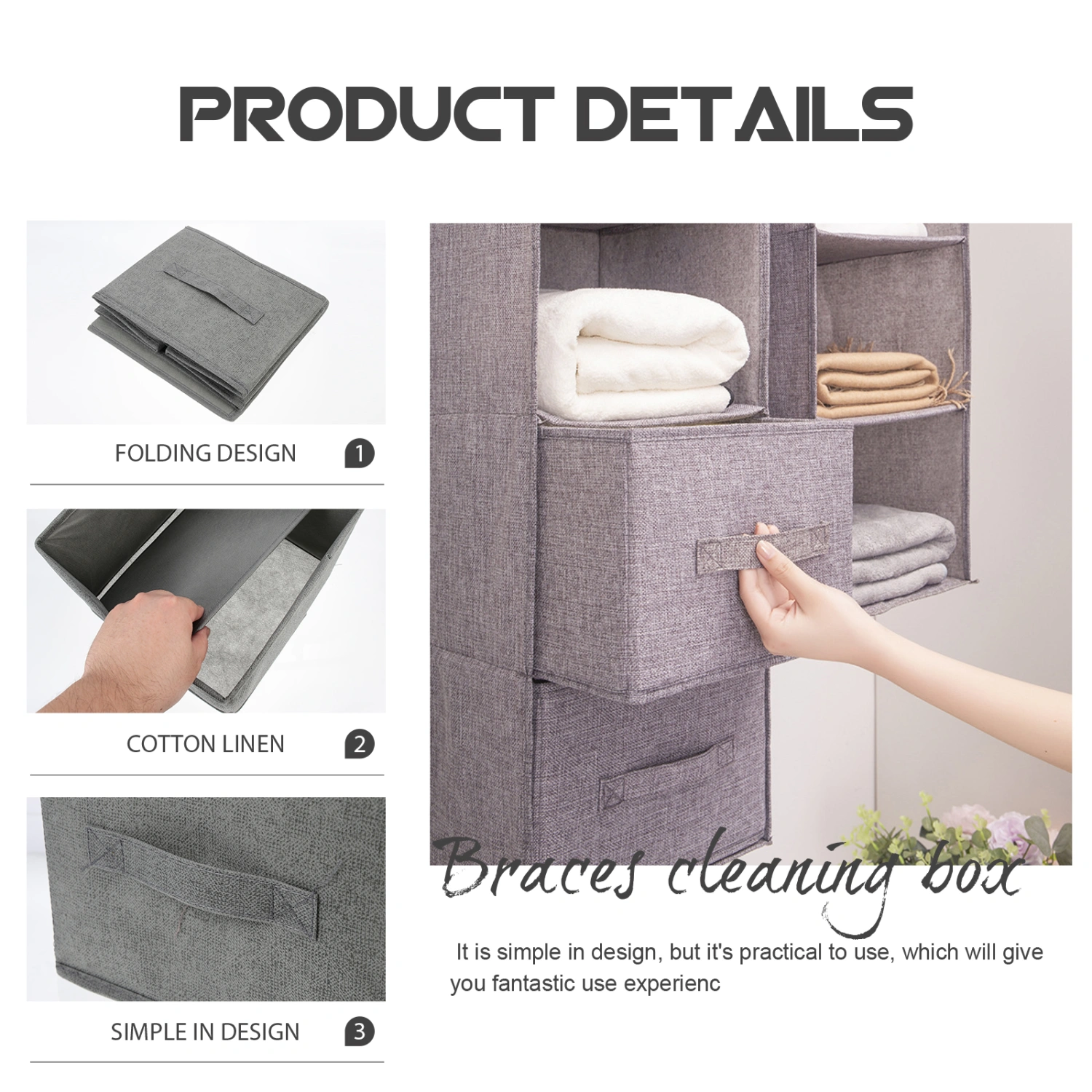 Household Clothes Clothes Classification Organizer Closet Organizers ( Single-layer)