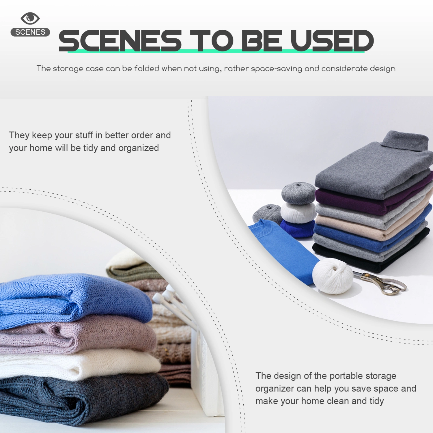 Household Clothes Clothes Classification Organizer Closet Organizers ( Single-layer)