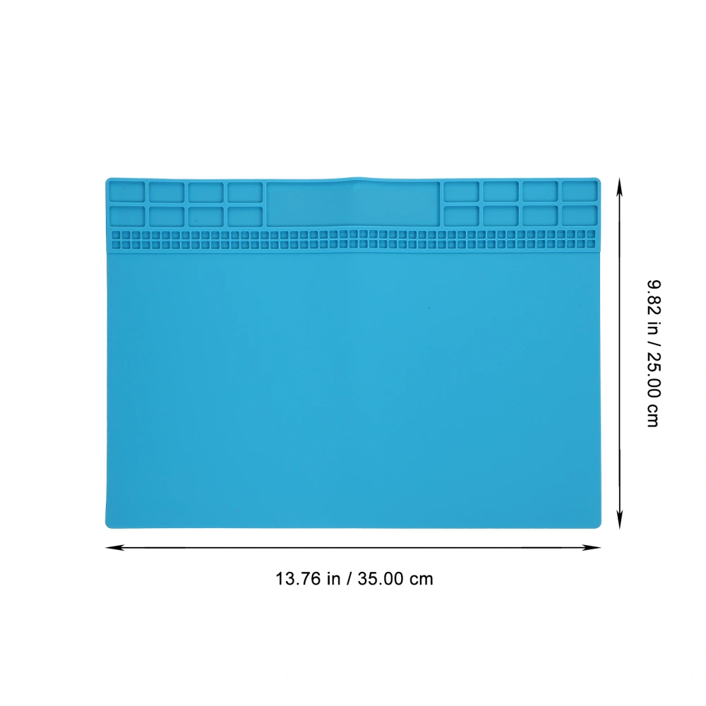 Magnetic Electronics Repair Mat Silicone Soldering Mat Heat Resistant Mat