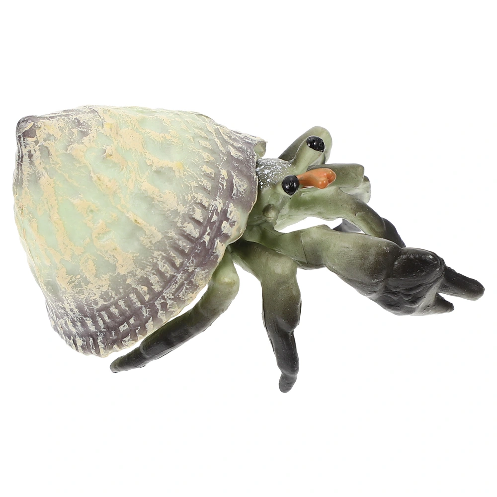 Simulation Pagurian Model Exquisite Hermit Crab Figurine Vivid Model Toy