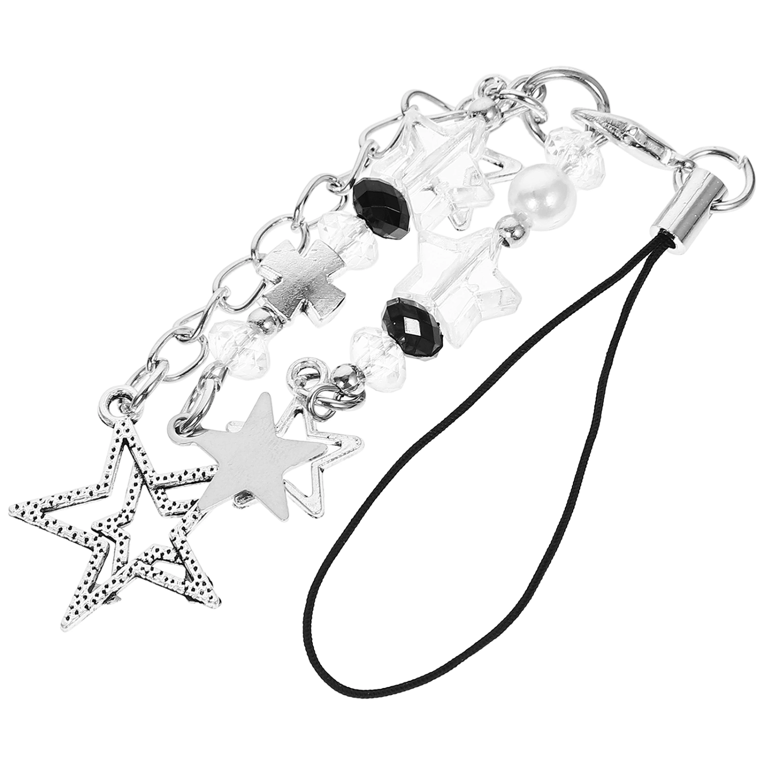 Phone Charm Chain Alloy Star Pendant Phone Chain Fashionable Aesthetic Accessory