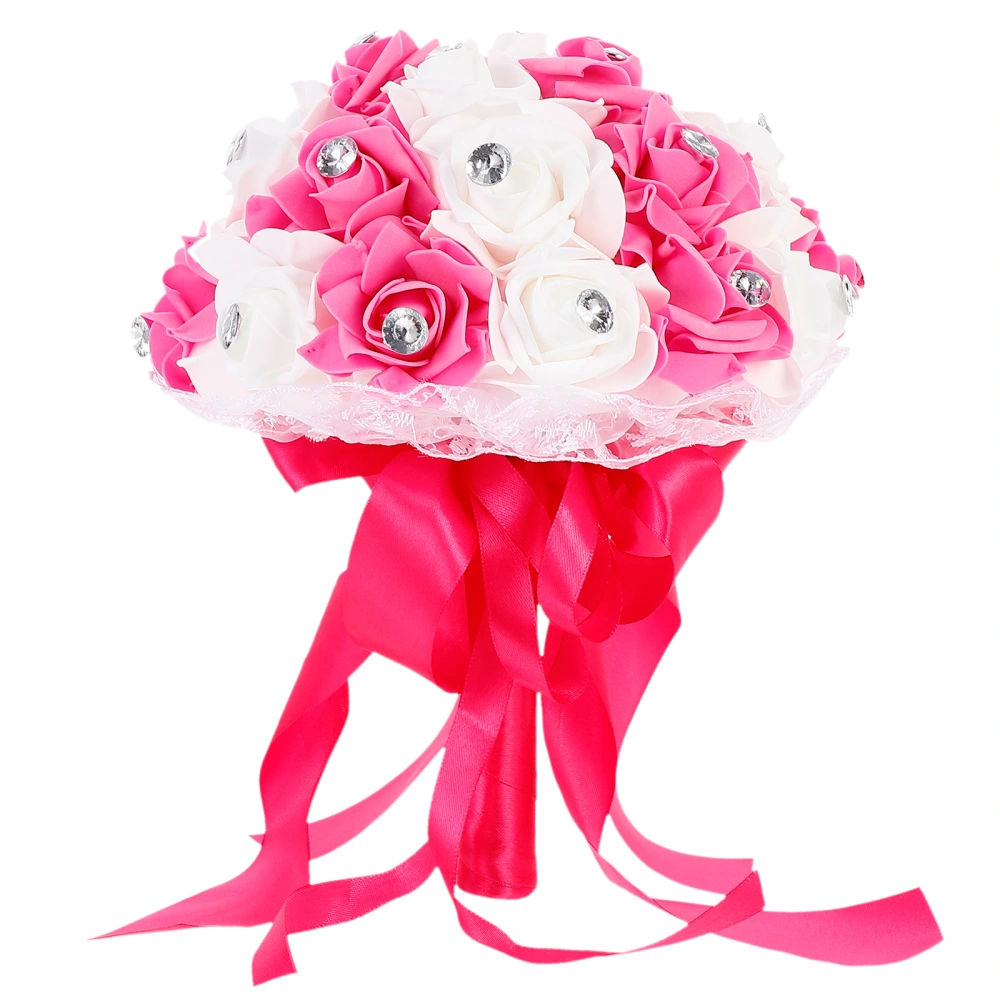 1pc Artificial Party Bouquet Fake Bridal Bouquet Wedding Artificial Bouquet