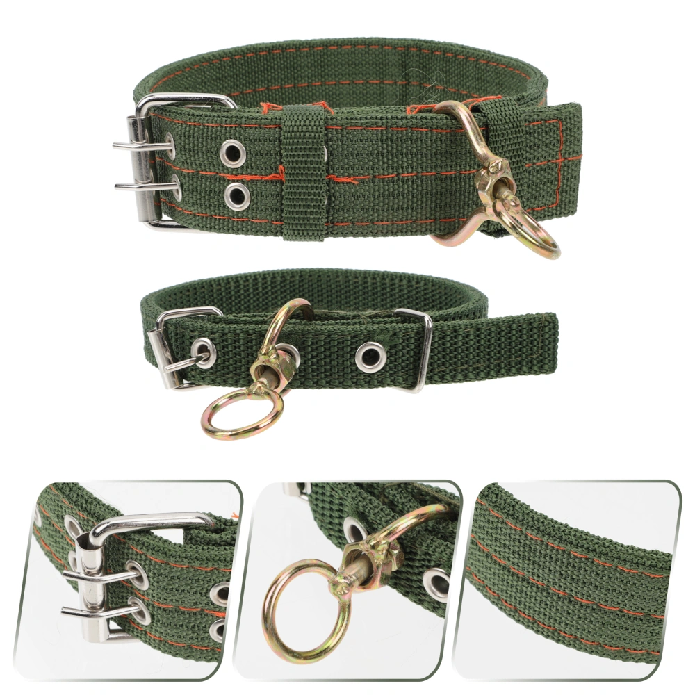 2Pcs Thickened Sheep Collars Canvas Cat Collars Livestock Traction Collars