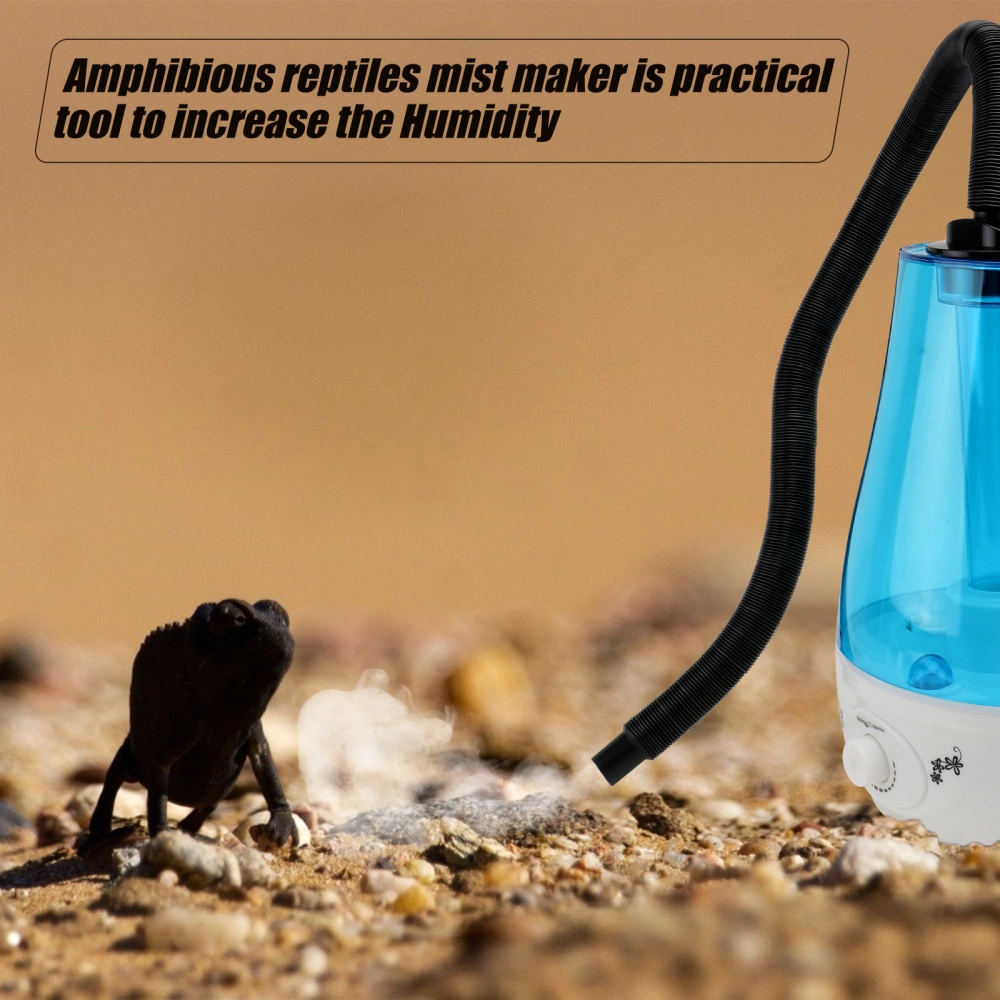 3L Aquarium Reptile Pet Mist Maker Reptiles Amphibians Sprayer Increase Humidity Humidifier Atomizer with EU Plug