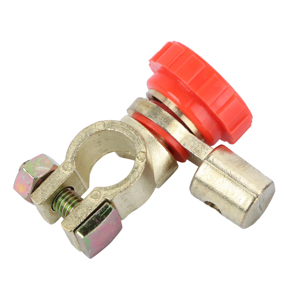 17mm Universal Car Battery Disconnect Switch Isolator Cut Off Switch (Red)