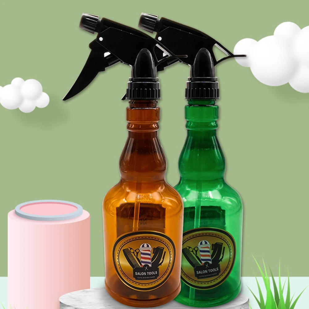 2pcs Cleansers Spray Bottle Barbershop Sprayer Salon Spray Bottle (Mixed Color)