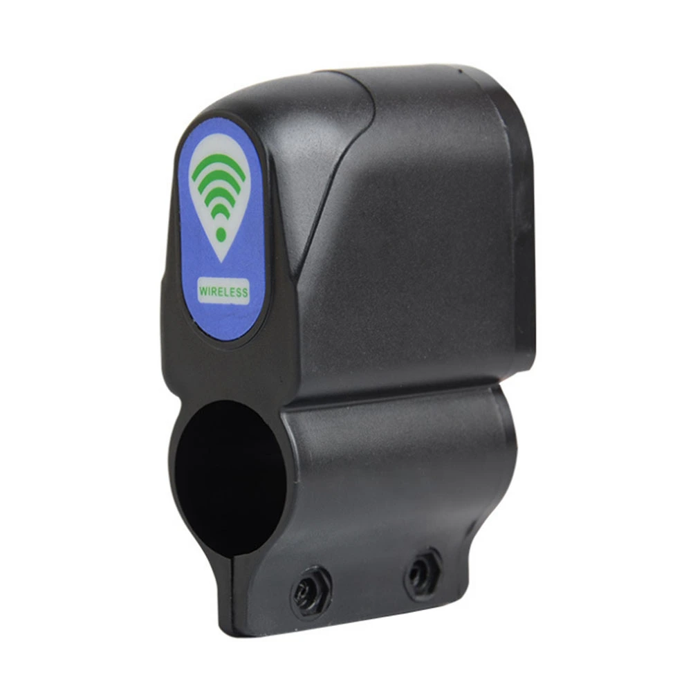 Bike Security Alarm 110dB Audible Sound Lock (Black)