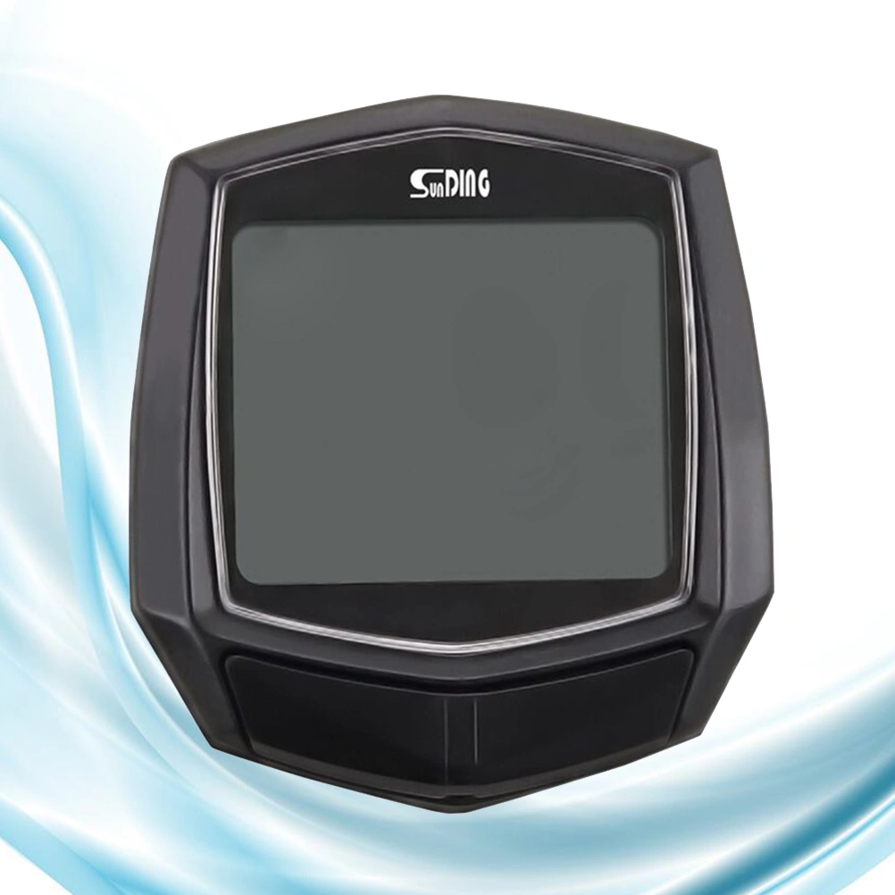 1Pc Tachometer Digital Display Bike Speedometer Display for Cycling (Black)
