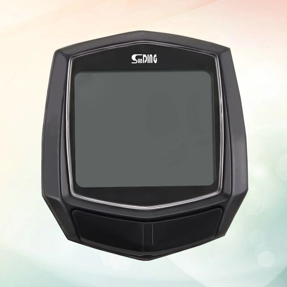 1Pc Tachometer Digital Display Bike Speedometer Display for Cycling (Black)
