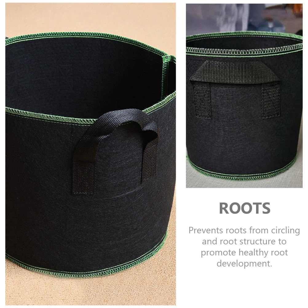 Garden Plants Grow Bag Nutrient Bag Plant Nursery Pot Non-woven Planting Pot