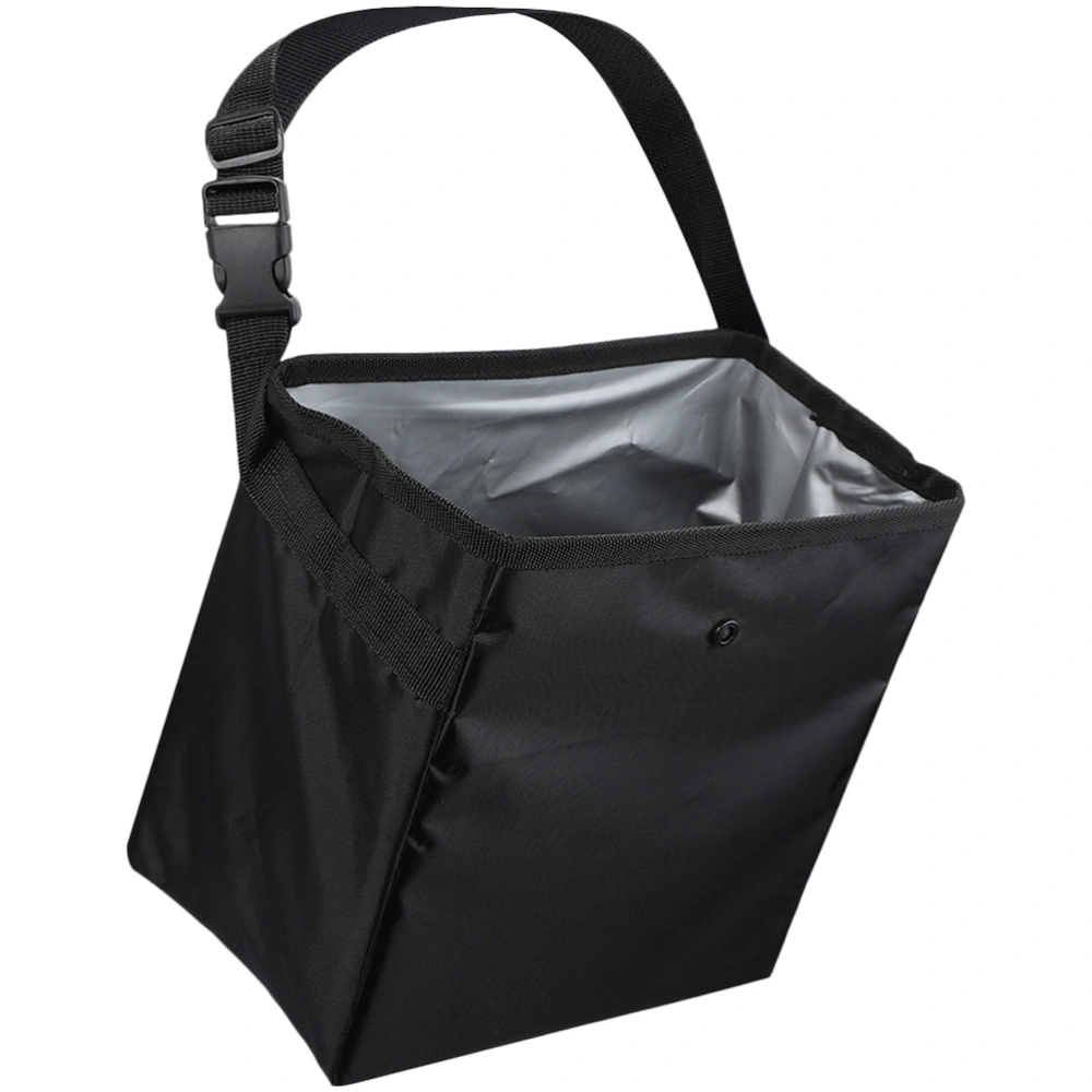 Car Trash Can Leak-proof Car Trash Bin Portable Auto Garbage Bag Trashcan Storage Bag