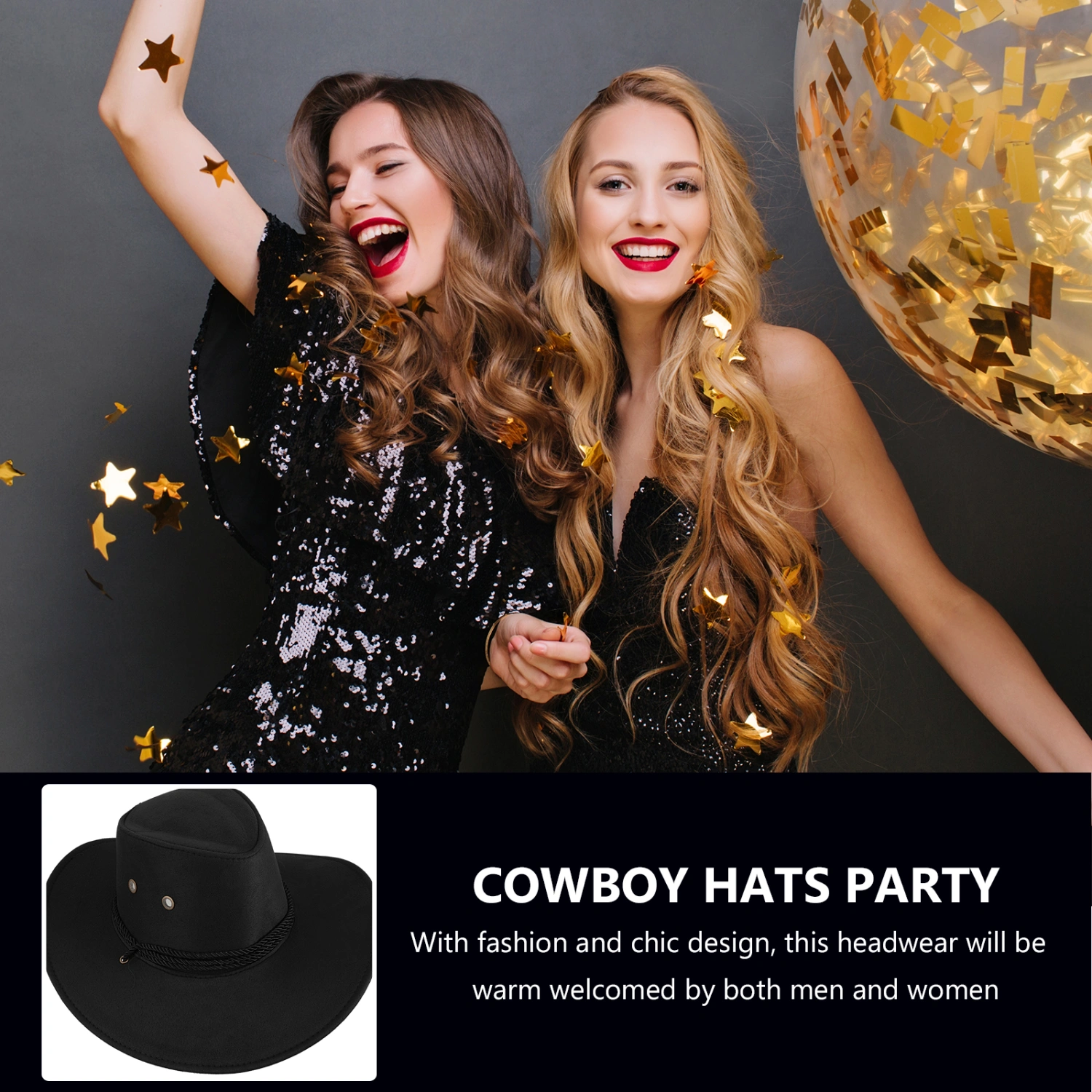 Outdoor Cowboy Hat Cowgirl Hat Summer Casual Hat Fashion Hat for Women Men