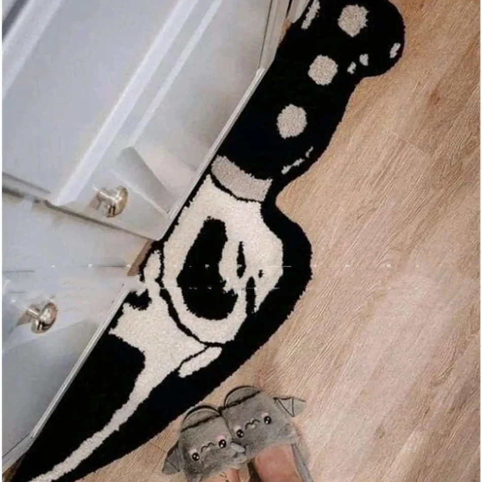 Knife-shaped Horrible Character Carpet