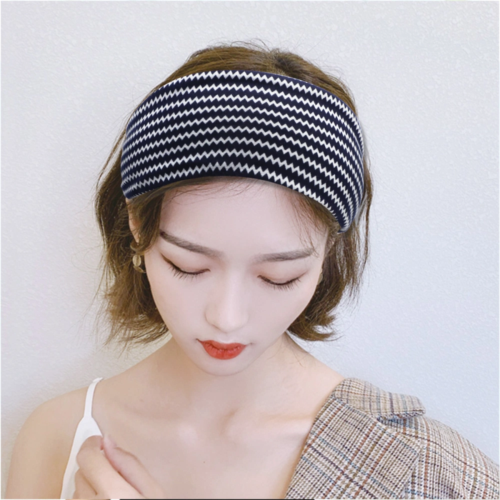 4pcs Sports Hair Bands Wide Headband Elastic Head Wrap Yoga Headwear Hair Accessories for Female