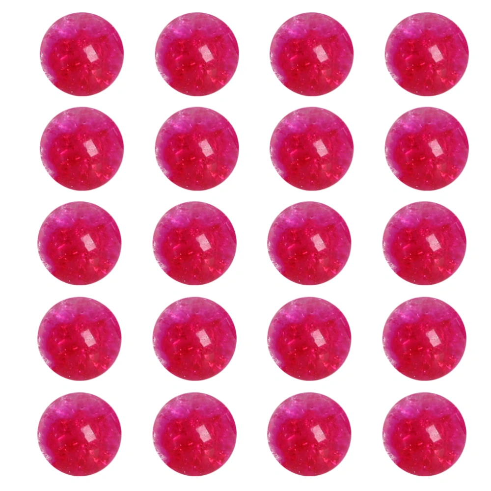 6mm 65Ps Beads Fashion Shape Chain Beads Creative Craft Beads for DIY Jewelry Accessories Bracelet Necklace(Rosy)