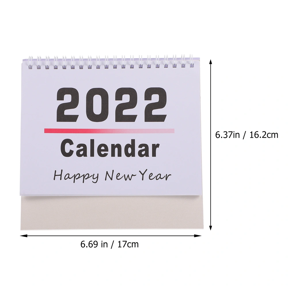 1Pc Desktop 2022 English Calendars Paper Calendars Yearly Agenda Planner