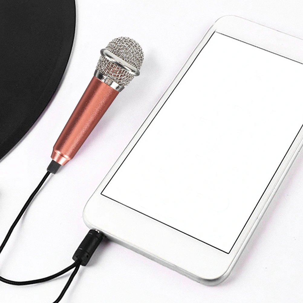 1 Set Miniature Microphone Computer Tablet Recording Video Recording Microphone