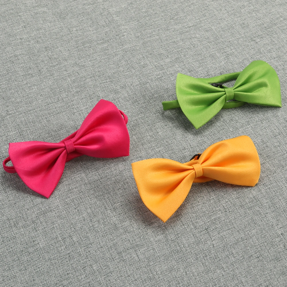 20pcs Men Adjustable Bow Ties Wedding Party Essentials (Random Color)