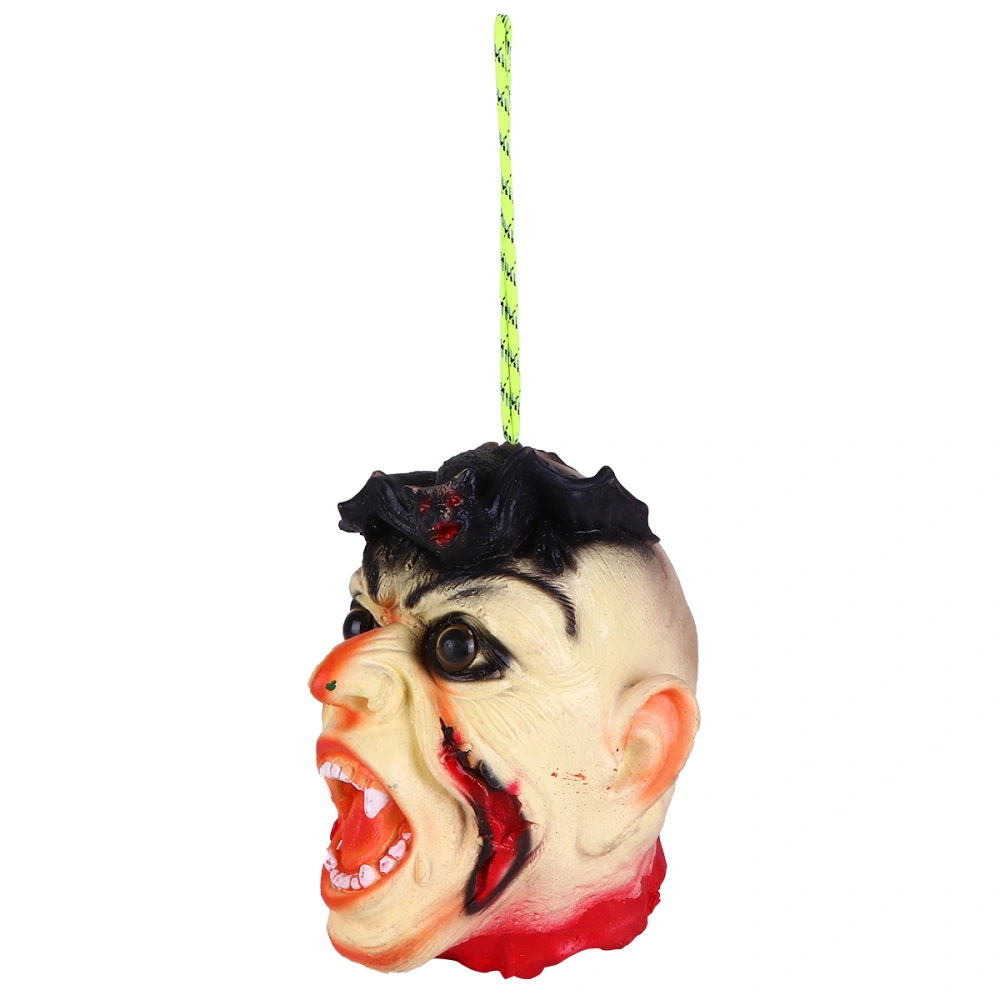 Halloween Head Prop Halloween Tricky Toy Horrible Shooting Prop Party Supplies