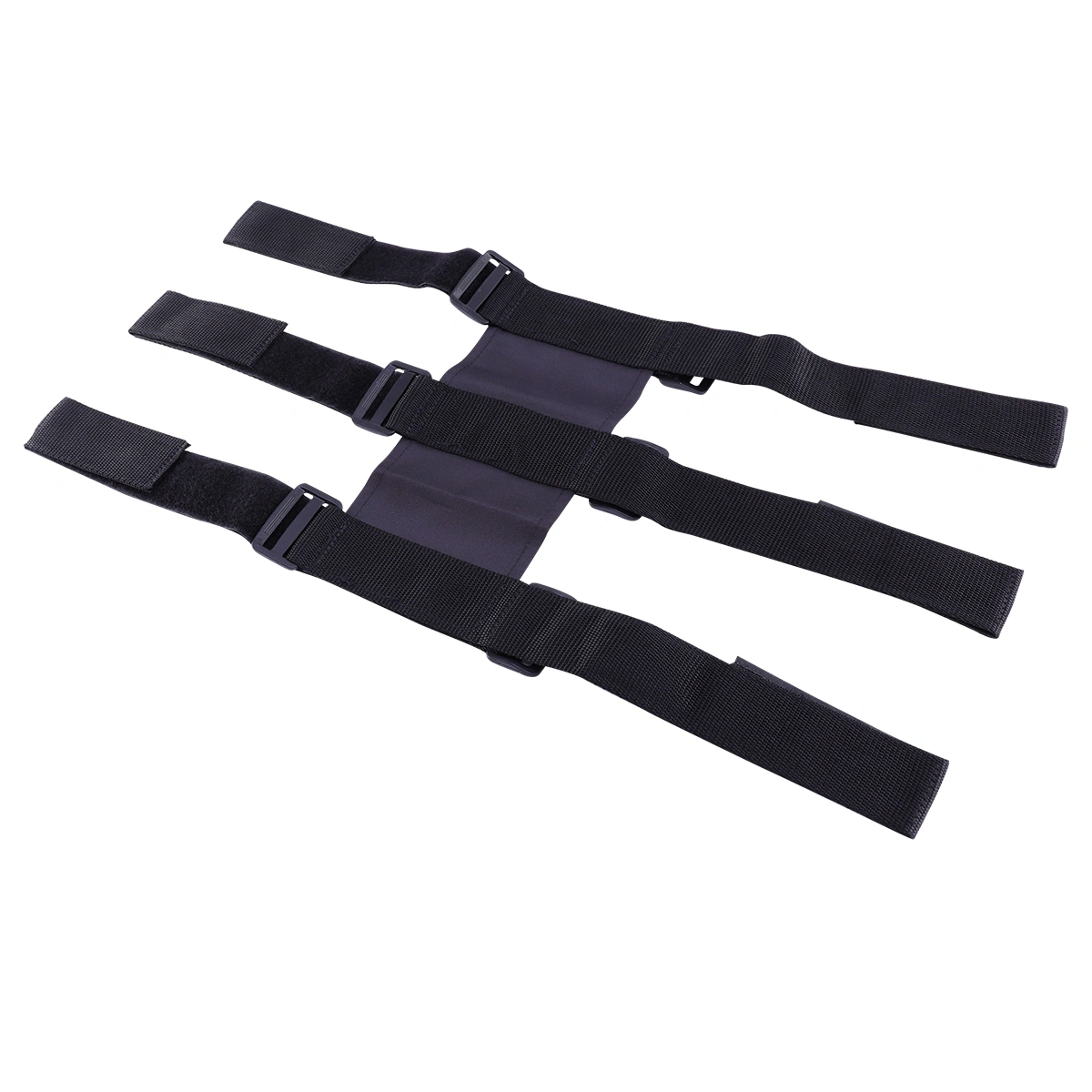 Extinguisher Strap Vehicle-Mounted Flashlight Cup Fixed Strap Refit Parts Strap (Black General Style)