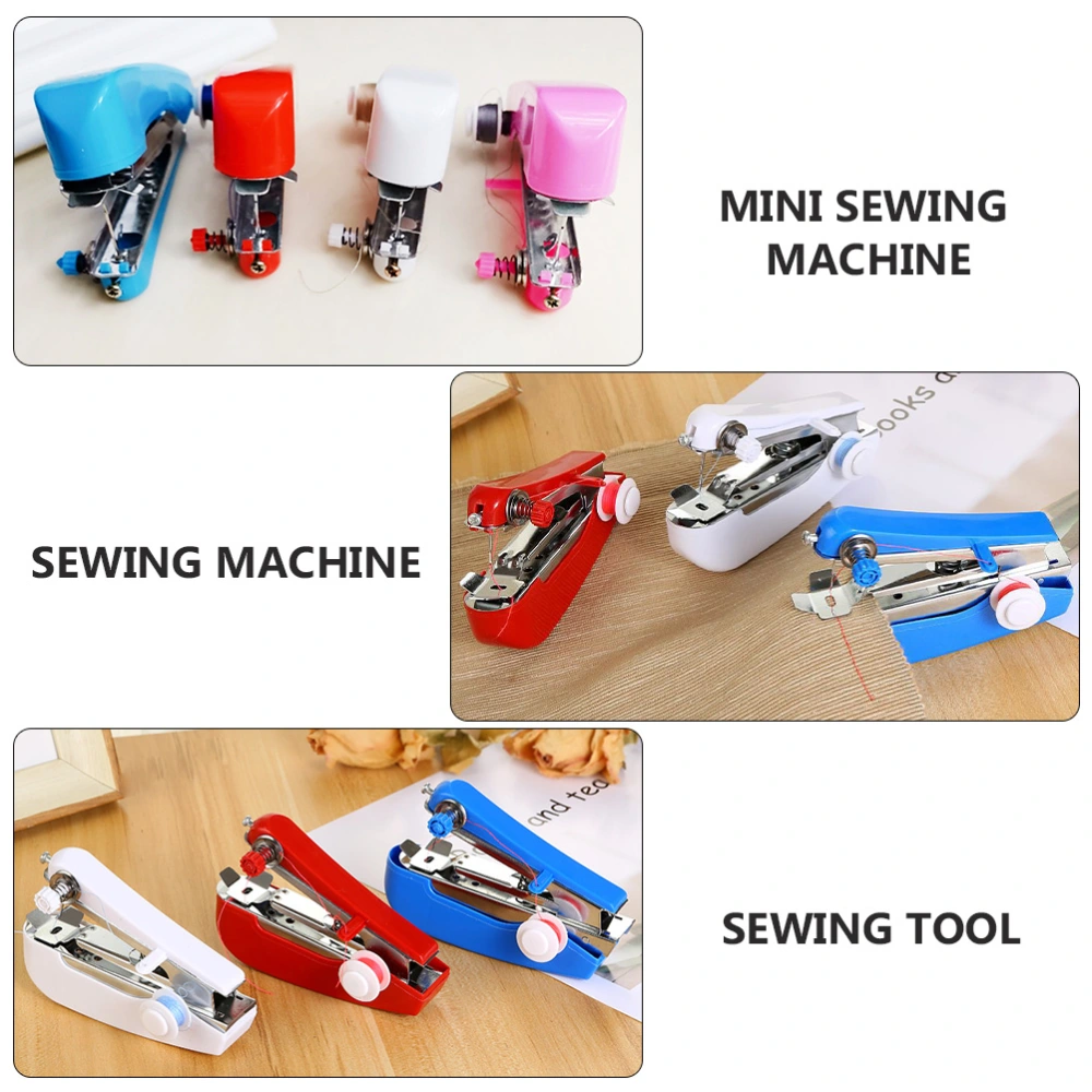 3Pcs Handheld Sewing Machine Mini Sewing Machine Handy Cordless Portable Machine