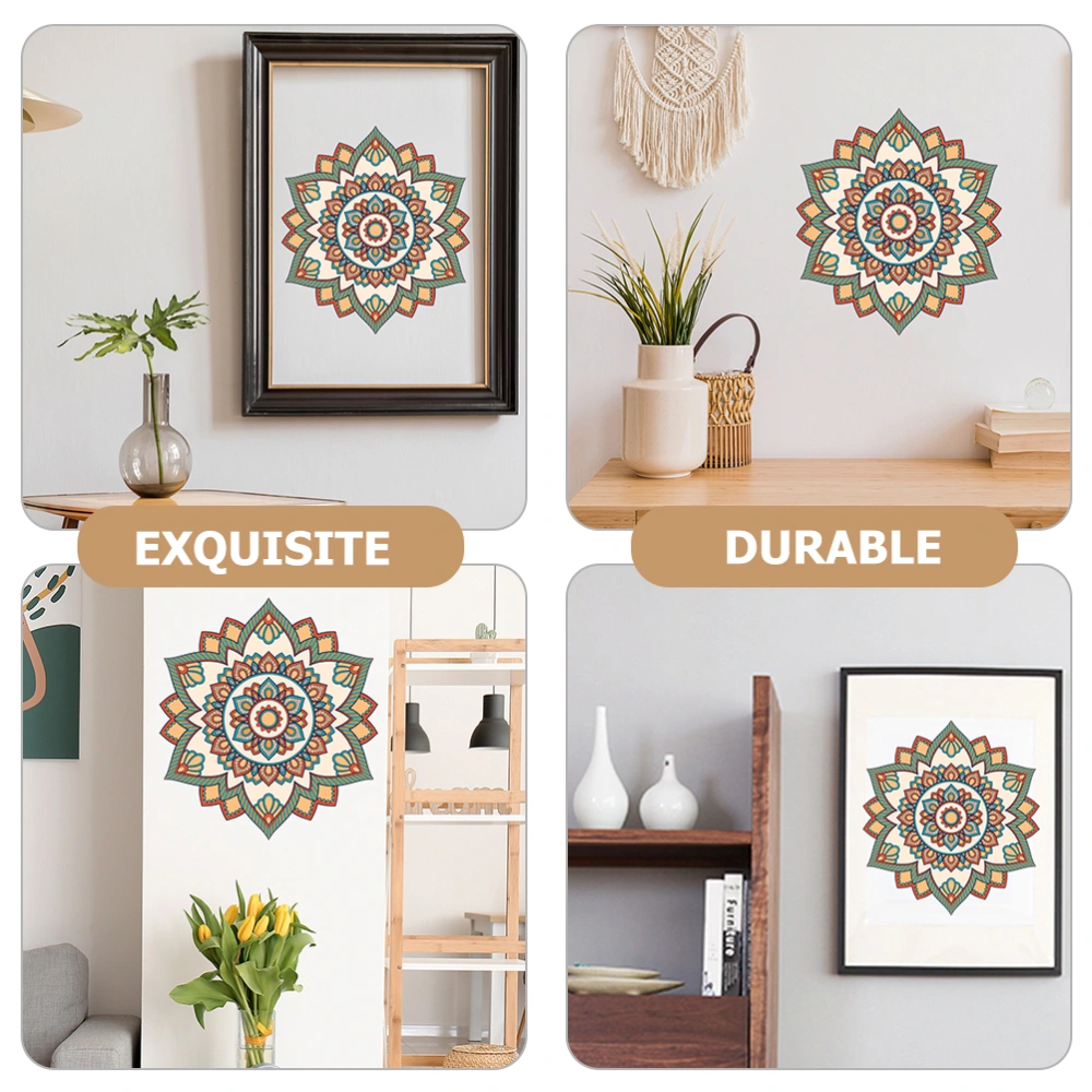 Mandala Wall Sticker Chic Wall Art Sticker Peel and Stick Wall Decal for Decor