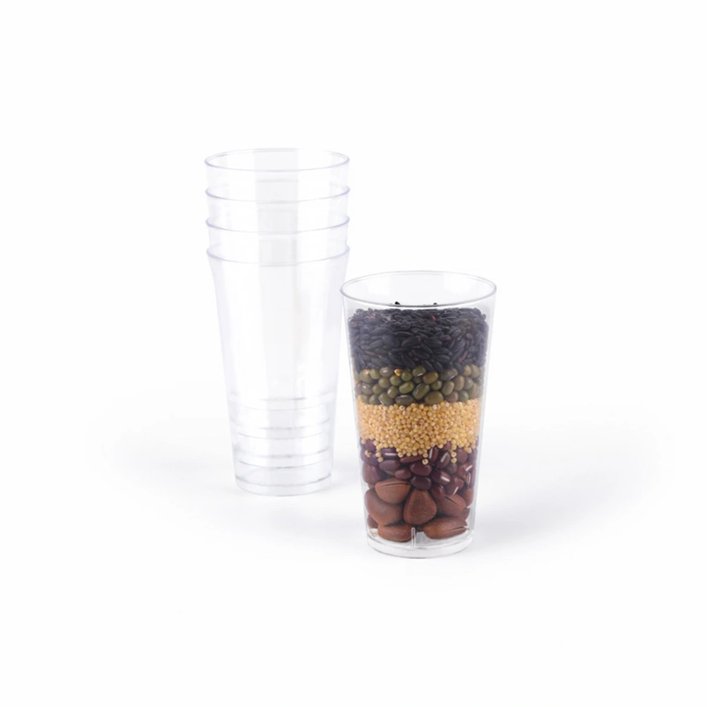 50pcs 90ml Disposable Transparent Cups Plastic Round Tumblers Dessert Containers for Serradura Mousse